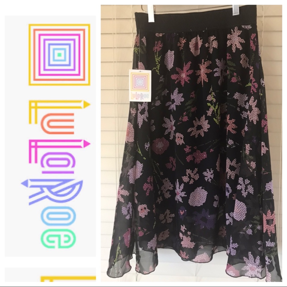 NWT LuLaRoe Lola Skirt Size Small